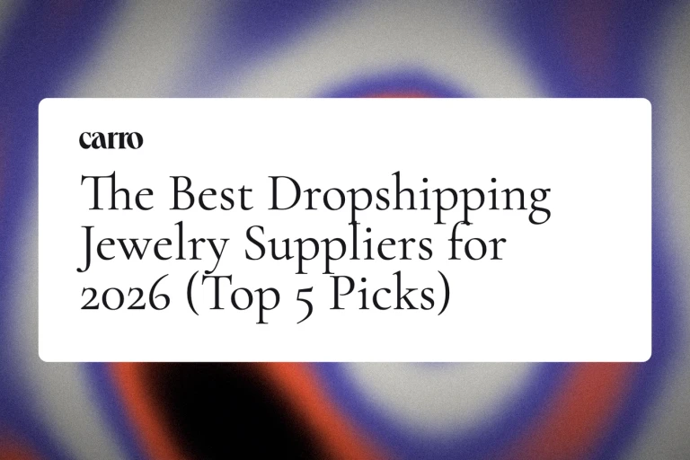The Best Dropshipping Jewelry Suppliers for 2026 (Top 5 Picks)