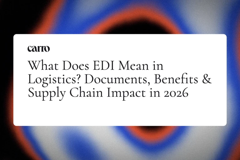 What Does EDI Mean in Logistics? Documents, Benefits & Supply Chain Impact in 2026